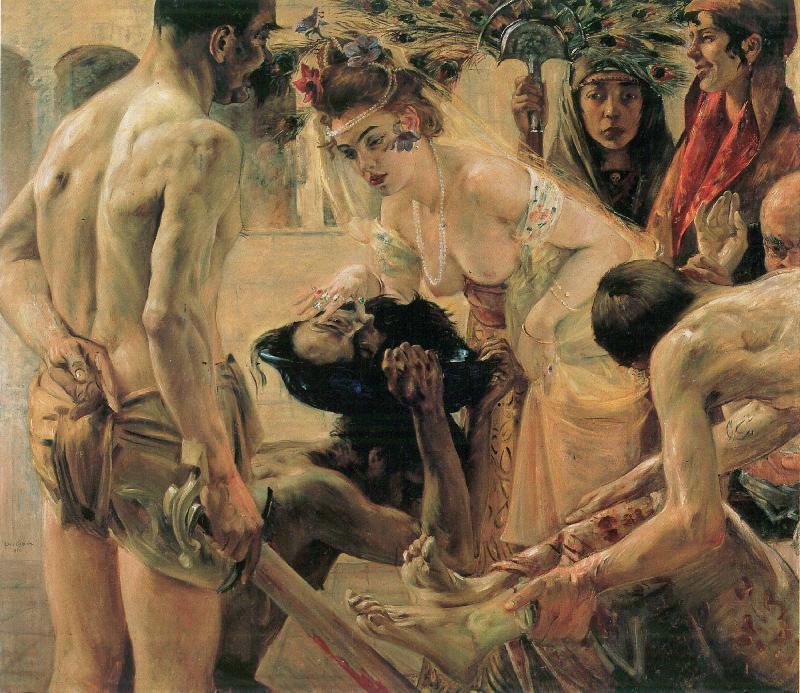 Lovis Corinth Salome oil painting picture